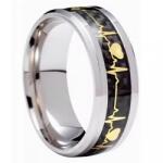 HARAHU Inelul EKG - Argintiu/Negru/67mm KP31847