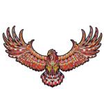 HARAHU Puzzle din lemn - Aquila / L KP21999 Puzzle