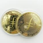 HARAHU Monedă Filecoin - Aurie KP13430 Moneda