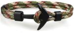 HARAHU Brățară Rope Anchor - Verde / Maro KP33445