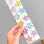 HARAHU Agrafe pentru copii Stars - Multicolor5 KP12941