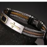 HARAHU Brățara pentru bărbați WI-2576 - Argintiu KP2576