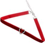 HARAHU Colier Zircon Heart - Bordo KP27490