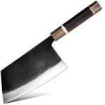 HARAHU Cuțit satâr de bucătărie KA-27617 - Maro / Alb KP27617