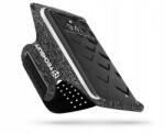 Techsuit - Suport de mână sport (TH10) - Pentru telefoane de până la 6, 5" - Gri/Alb KP27257