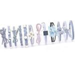 HARAHU Elastic de păr PI-24168 - Albastru / 12buc KP24168