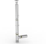 Bronox Kit coș de fum din inox, înălțime 7 m, diametru 200 mm, suspendat
