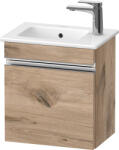 Duravit Sivida dulap 40x28.7x44.3 cm sub chiuveta pe perete stejar-crom SV4642R10550000 (SV4642R10550000)