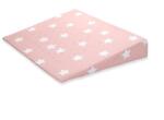 Lorelli Perna inclinata antisufocare Lorelli Air Comfort Stars Pale Blush, 60 x 45 x 9 cm, husa detasabila si lavabila Lenjerii de pat bebelusi‎, patura bebelusi