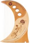 Cega Moon Harp 19 Strings Natural