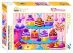 Brain Tree 1000 db-os puzzle - Cake World (2102052) (2102052)