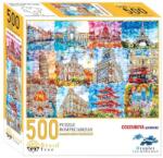 Brain Tree 500 db-os puzzle - Colorful Wonders (2202013) (2202013)