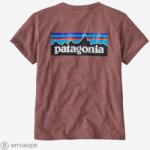Patagonia P-6 Logo Responsibili-Tee női póló, dulse mauve (XS)