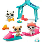 BANDAI Littlest Pet Shop LPS - Havas nap figurákkal (husky kutya, hópárduc, jegesmedve) (LPS00534)