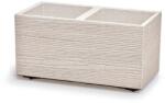 Prosperplast Virágcserep Prosperplast MADERA CASE eco fa 57, 7 cm fehér eco (DMA600W-S449W)