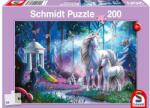 Schmidt Spiele 200 db-os puzzle - Unicorn with foal (56486) (56486)
