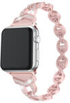 Apple Watch 42/44/45 mm Karkötő óraszíj design 3 rózsaszín