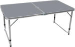 AGA Összecsukható kemping asztal 120x60x54/60/70 cm AGA MR2021-Grey - Szürke (k16209) - inlea