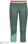 ORTOVOX Fleece Light 3/4 női aláöltözet nadrág, arctic grey (S)