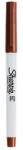 Sharpie Alkoholos marker, 0, 5 mm, kúpos, SHARPIE Ultra Fine Point, barna (SR0811320) (SR0811320)