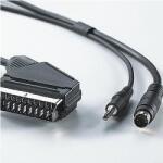 Roline Cable SCART-M/SVHS, 3.5mm-M, 10M, Value 11.99. 4311