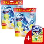 Domestos Power5 WC frissítő blokk mix Lime & Ocean (12x50g) + Ajándék Domestos Duo WC blokk