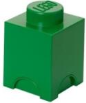 LEGO® Cutie de depozitare LEGO® 1 - verde închis 125 x 125 x 180 mm (SL40011734)