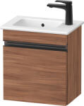 Duravit Sivida szekrény 40x28.7x44.3 cm mosdókagyló alá akasztható fekete-dió SV4642LBD790000