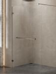 NEW TRENDY Avexa Gunmetal Brushed zuhanykabin fal walk-in 50 cm fegyverszürke szín csiszolt/átlátszó üveg EXK-7110 (EXK7110)