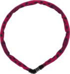 ABUS 4804C Symbols láncos kerékpár lakat - pink