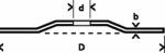 Bosch Hasítótárcsa kő Standard, 115x2, 5 ívelt 2608603173 (2608603173)