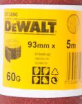 DEWALT Csiszolópapír tekercs 25 mx 93 mm, P40 DT3579 (DT3579)