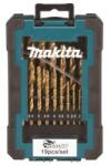 Makita fémfúró készlet HSS-TiN 1-10 mm (egyenként 0, 5 mm), 19 db , 10 db D-72229-10 csomag (D-72229-10)