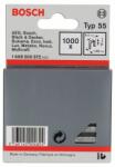 Bosch Keskeny tűzőkapcsok tűzőgéphez, 55-ös típus 6 x 1, 08 x 16 mm (1000 db) 1609200372 (1609200372)