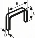Bosch Tűzőkapcsok tűzőgéphez, 54-es típus 12, 9 x 1, 25 x 10 mm (1000 db) 2609200220 (2609200220)