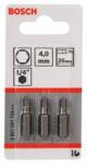 Bosch csavarhúzó bit extra kemény Extra-Hart HEX 4, 25 mm (3 db) 2607001724 (2607001724)