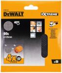 DEWALT csiszolóháló, tépőzáras, 125 mm, P120 (5 db) DTM3105 (DTM3105)