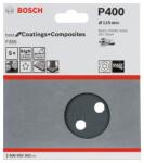 Bosch F355 csiszolópapír, 5 115 mm-es csomag, 400 2608605562 (2608605562)