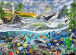 Brain Tree 2102043 - Aquatic Island - 1000 db-os puzzle (2102043)