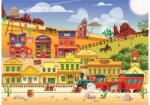 Brain Tree 2102109 - Country Train - 1000 db-os puzzle (2102109)