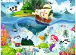 Brain Tree 2202011 - Mermaid Island - 500 db-os puzzle (2202011)