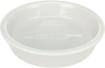 TRIXIE castron din ceramică cu model de morcov (Gri deschis, albastru deschis, coral, verde; 200 ml / ø 14 cm) (60804)