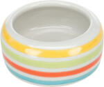 TRIXIE castron din ceramică cu dungi pentru rozătoare (50 ml / ø 8 cm) (60805)