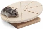 Living World disc de alergare din lemn ecologic, pentru hamsteri, șoareci și gerbili (Diamentru: 20 cm | Înălțime: 7.5 cm)