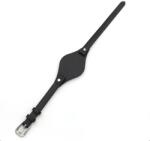  Curea neagră tip Fossil 8mm cu catarama argintie - ceas-shop