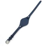  Curea albastră tip Fossil 8mm cu catarama argintie - ceas-shop