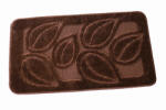 Set Baie Set 2 Covorase Baie, Antiderapante, Flora Brown (8680318192691) Covor baie