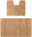 Set Baie Set 2 Covorase Baie, Antiderapante, Maritime L, Brown (2000000044569) Covor baie