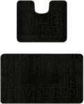 Delta Carpet Set 2 covorase baie Ethnic, Negru, 60x100 cm, 50x60 cm (8680318710185) Covor baie