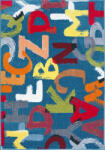 Kolibri Covor Pentru Copii, Kolibri Litere, Multicolor, 120x170 cm, 2300 gr mp (4823057849172) Covor